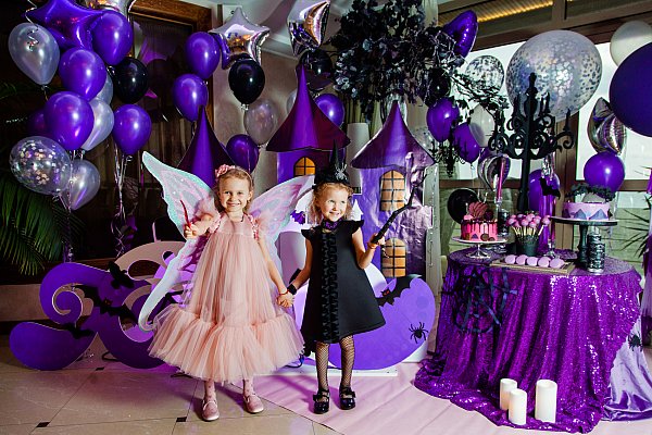 ДЕТСКИЙ ДЕНЬ РОЖДЕНИЯ "ПРИНЦЕССЫ И ВЕДЬМОЧКИ"