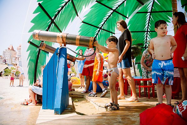 Остров сокровищ от KINDER. Мероприятие для детей в "Сочи Парке"