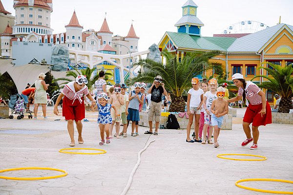 Остров сокровищ от KINDER. Мероприятие для детей в "Сочи Парке"