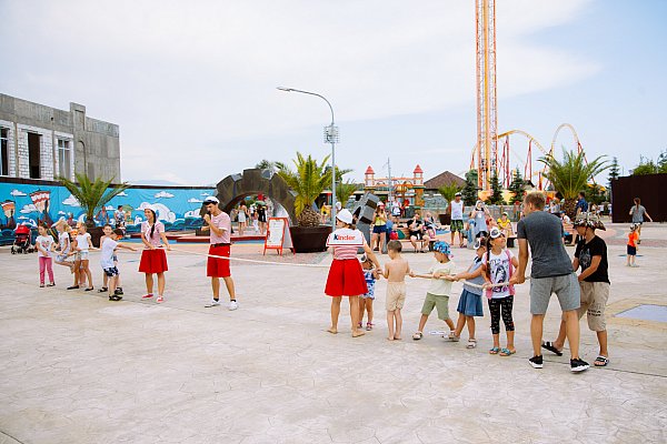 Остров сокровищ от KINDER. Мероприятие для детей в "Сочи Парке"